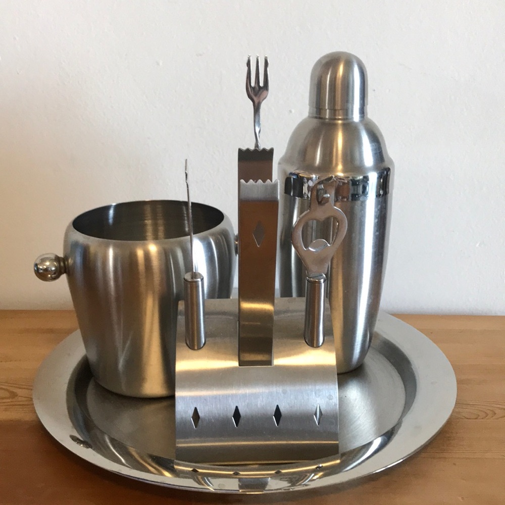 Stainless Steel Cocktail Bar Set